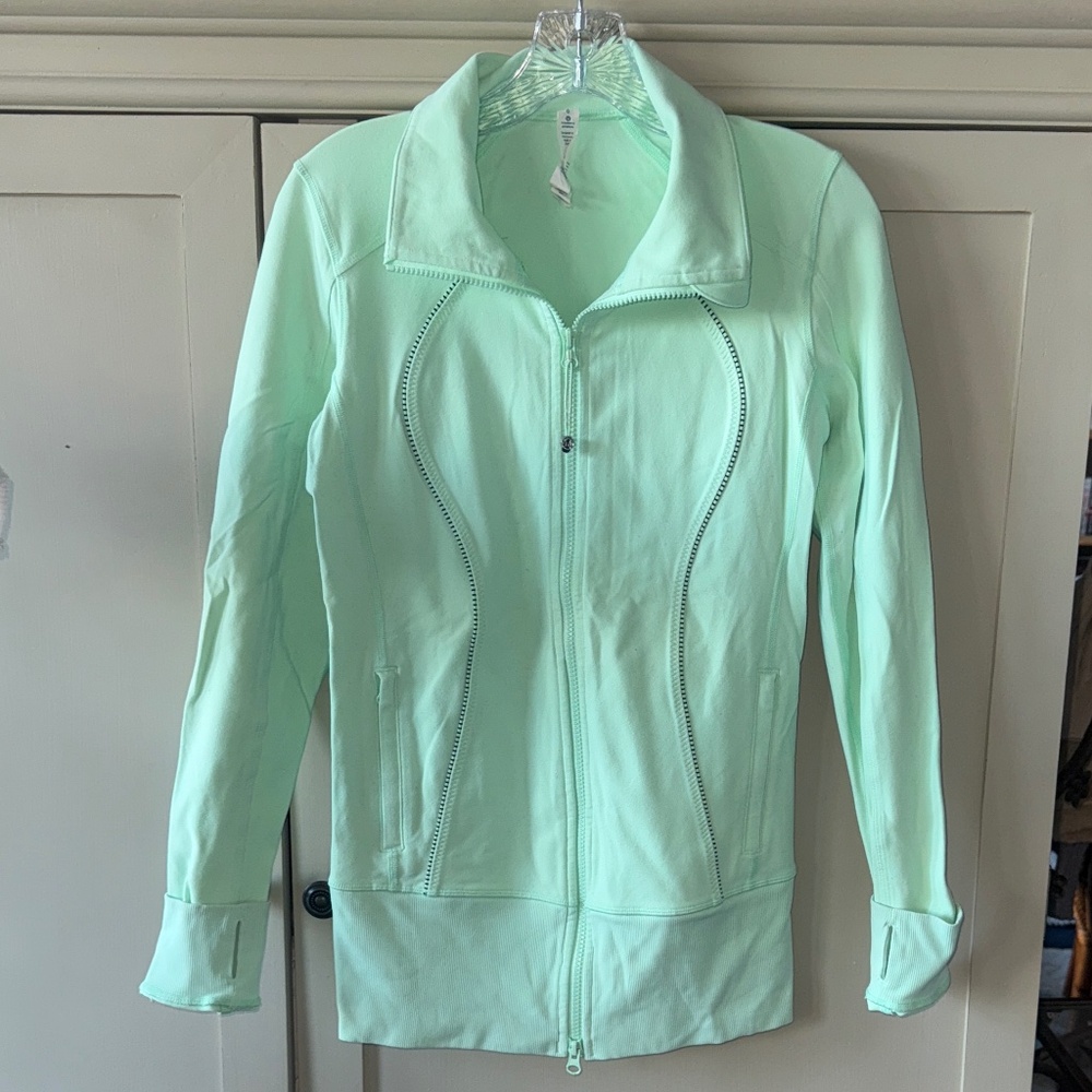Lululemon Define Jacket Long - Mint/Pastel Green